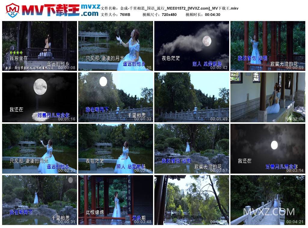 金成-千里相思_国语_流行_MEE01572